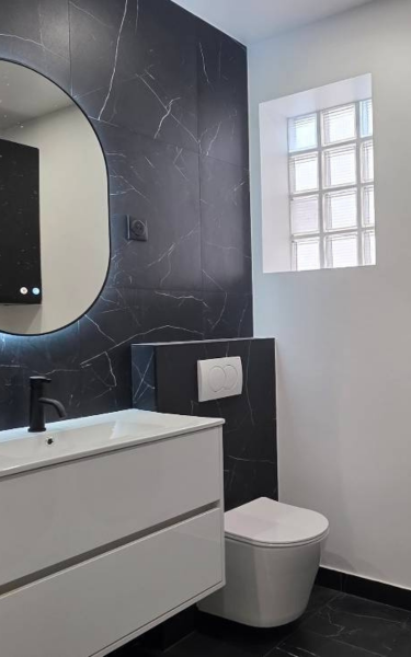 Salle de bain rénovée