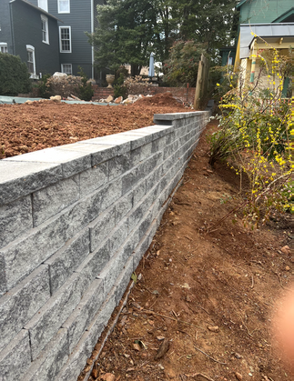 Retaining walls in Stafford