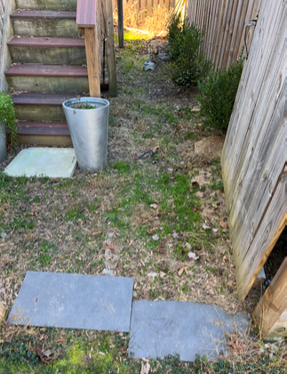 Triangle Paver Patios