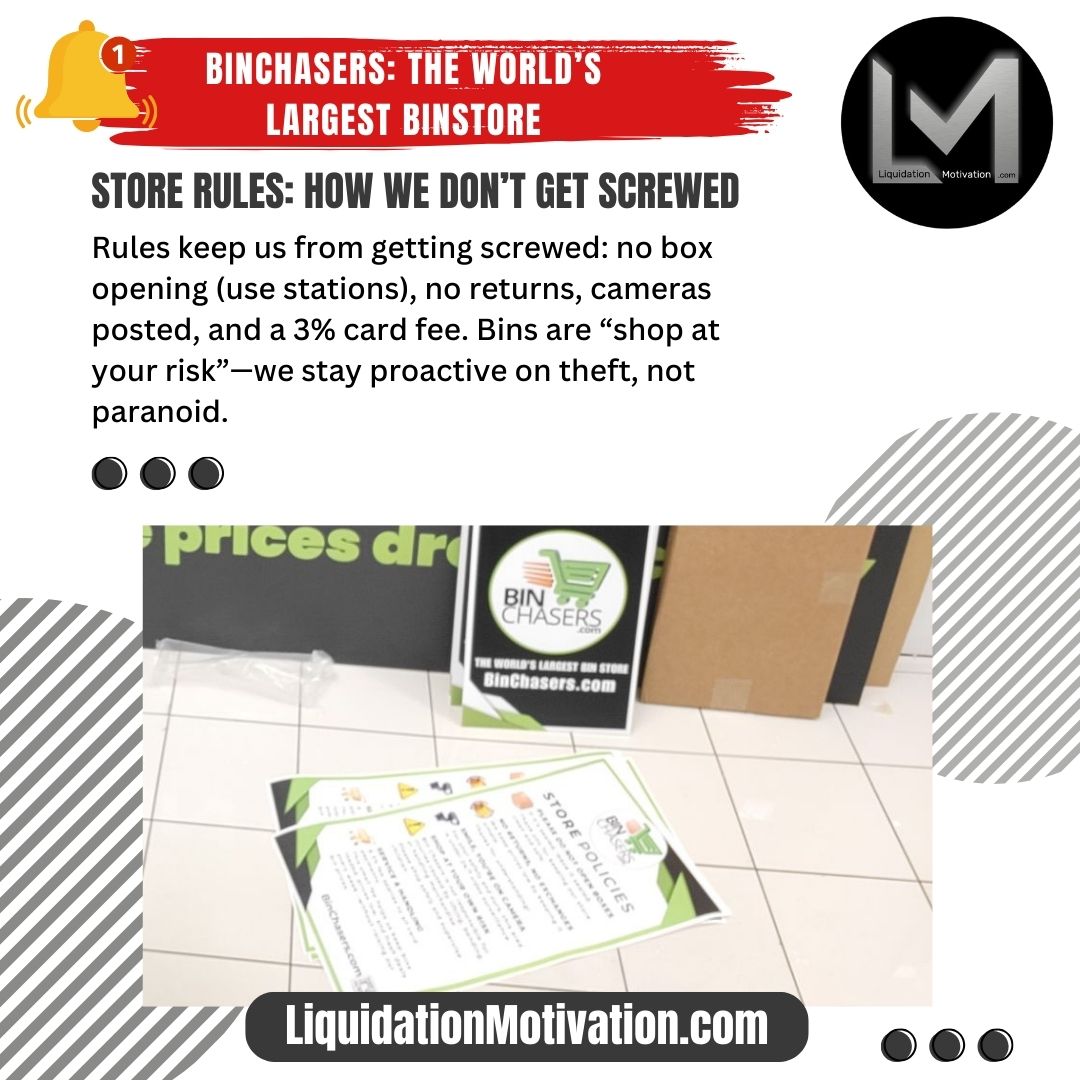 BINCHASERS Grand Opening 04 BINCHASERS Grand Opening 04