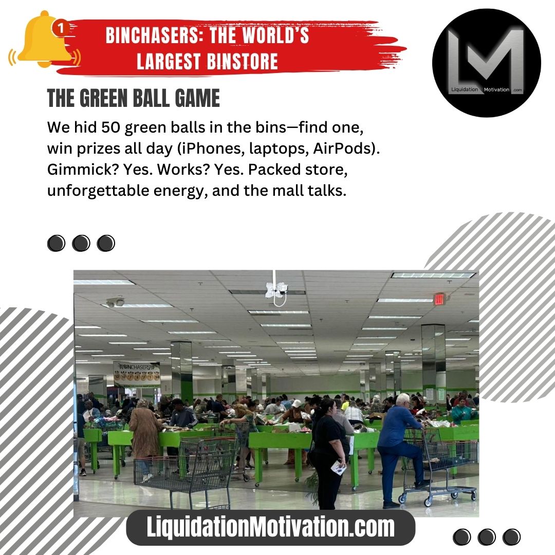 BINCHASERS Grand Opening 02 BINCHASERS Grand Opening 02