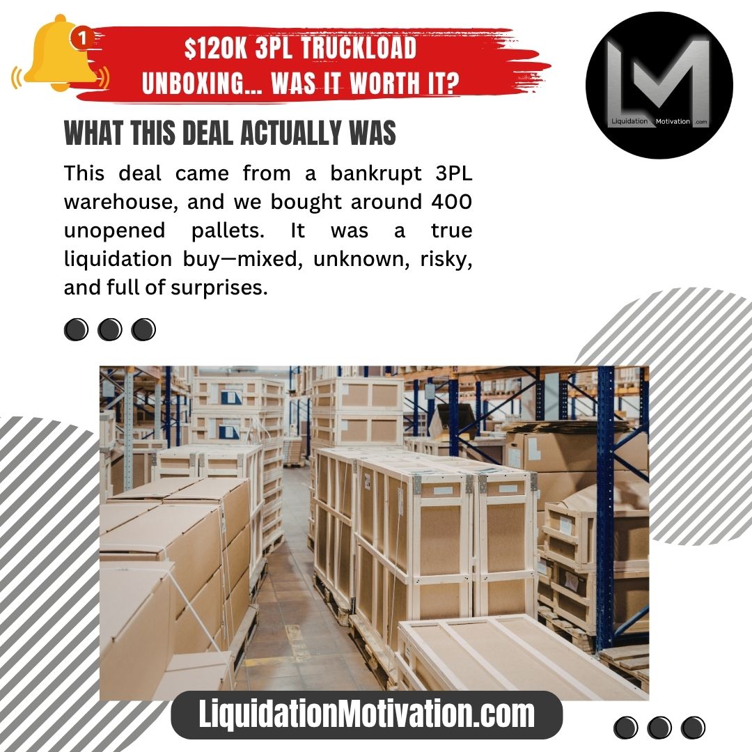 3PL Truckload UNBOXING 01
