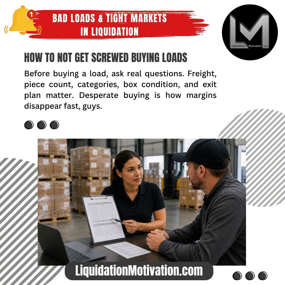 Bad Loads Tight Markets in Liquidation 03 Bad Loads Tight Markets in Liquidation 03
