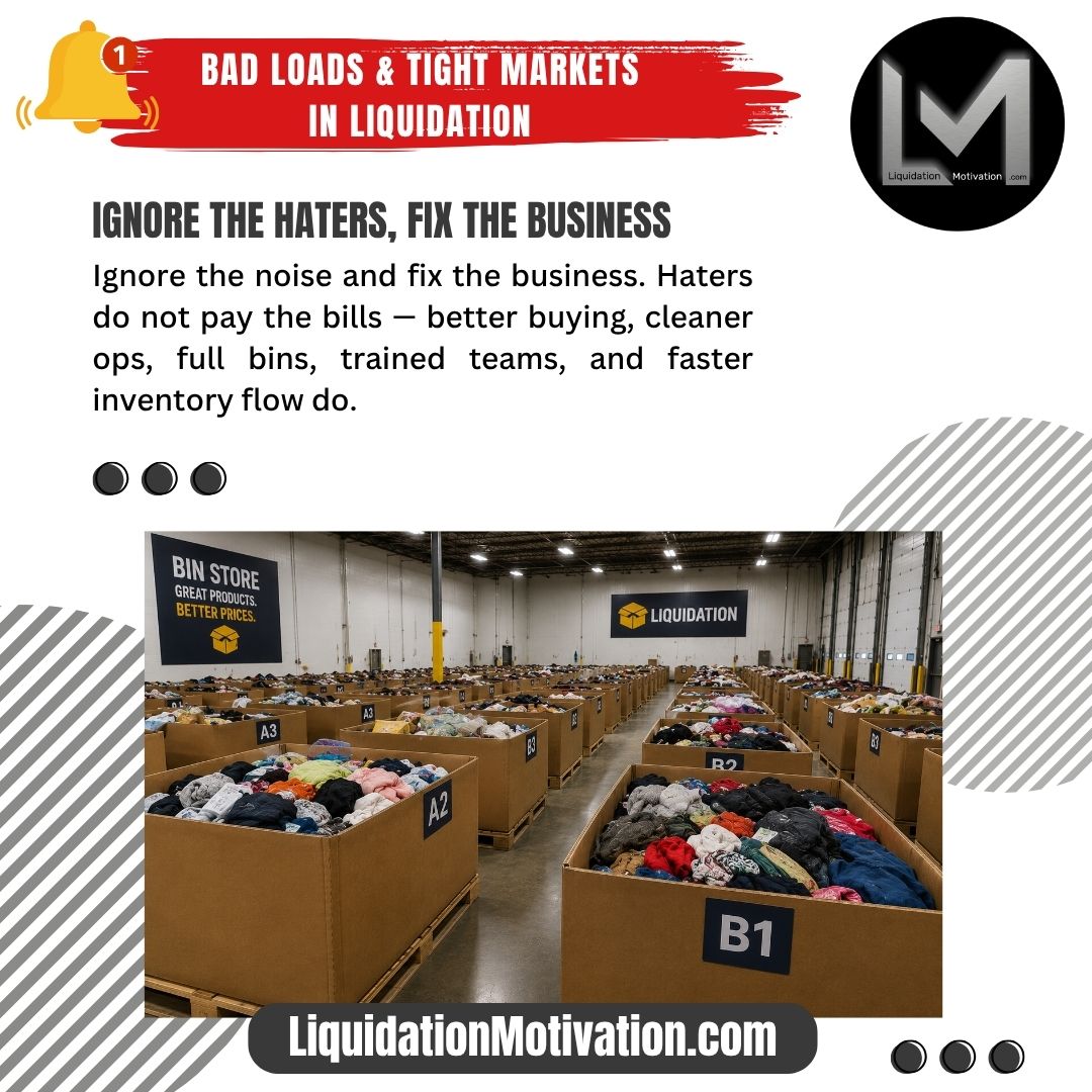 Bad Loads Tight Markets in Liquidation 05 Bad Loads Tight Markets in Liquidation 05