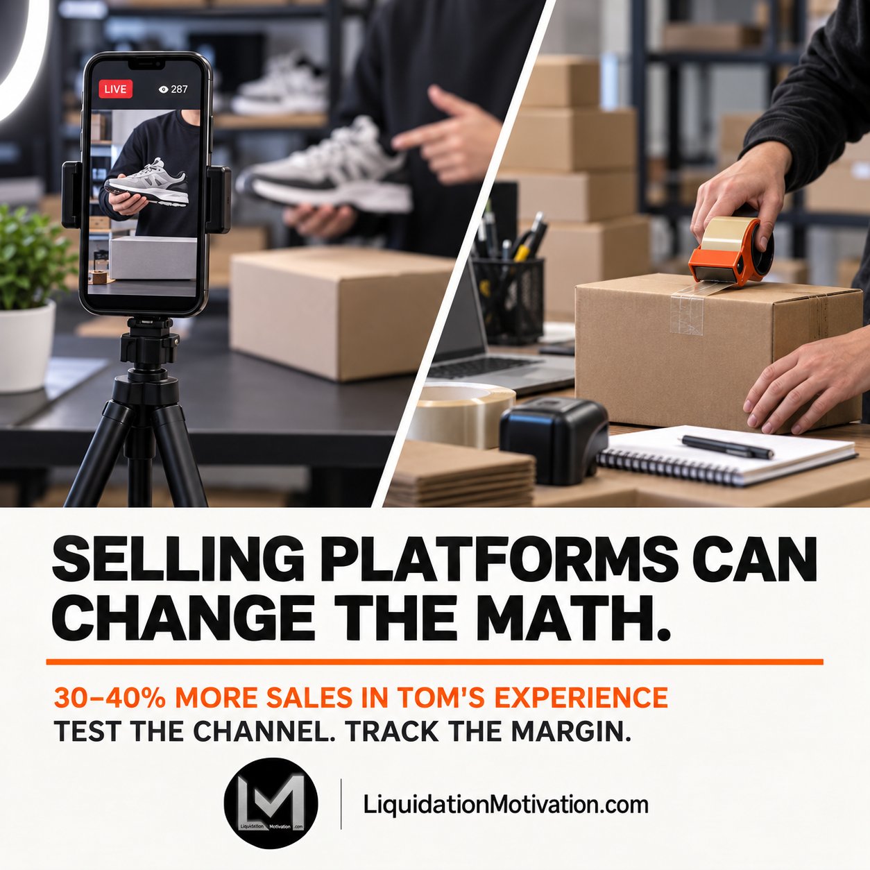 Selling Platforms Can Change the Math 03 Selling Platforms Can Change the Math 03