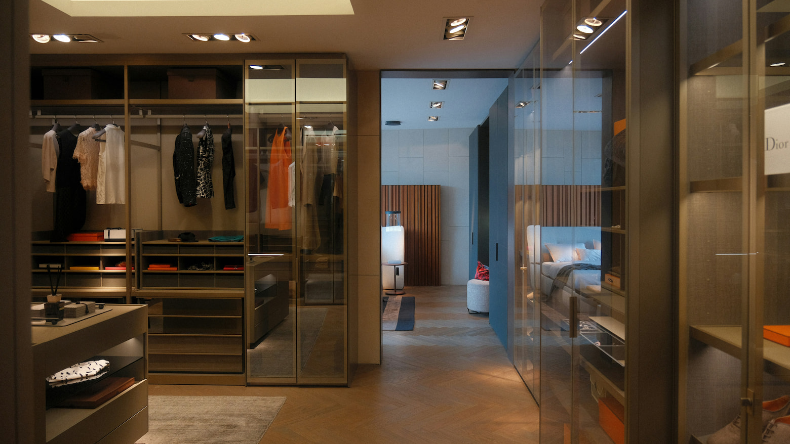 Luxury master closet worth protecting