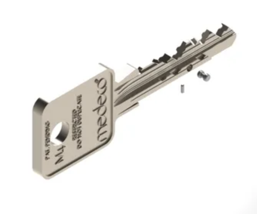 Key internal pin detail