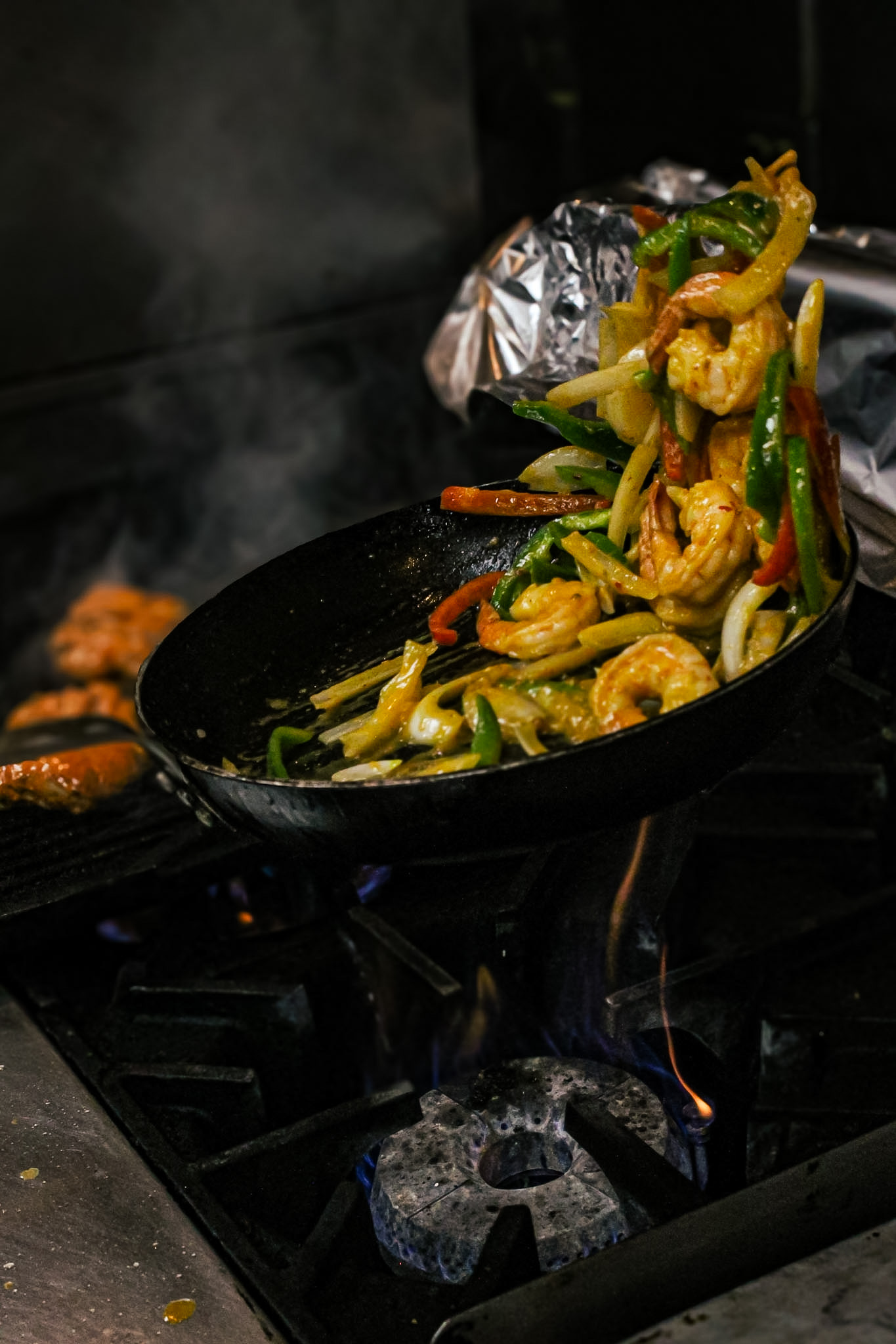 Camarones Fajitas