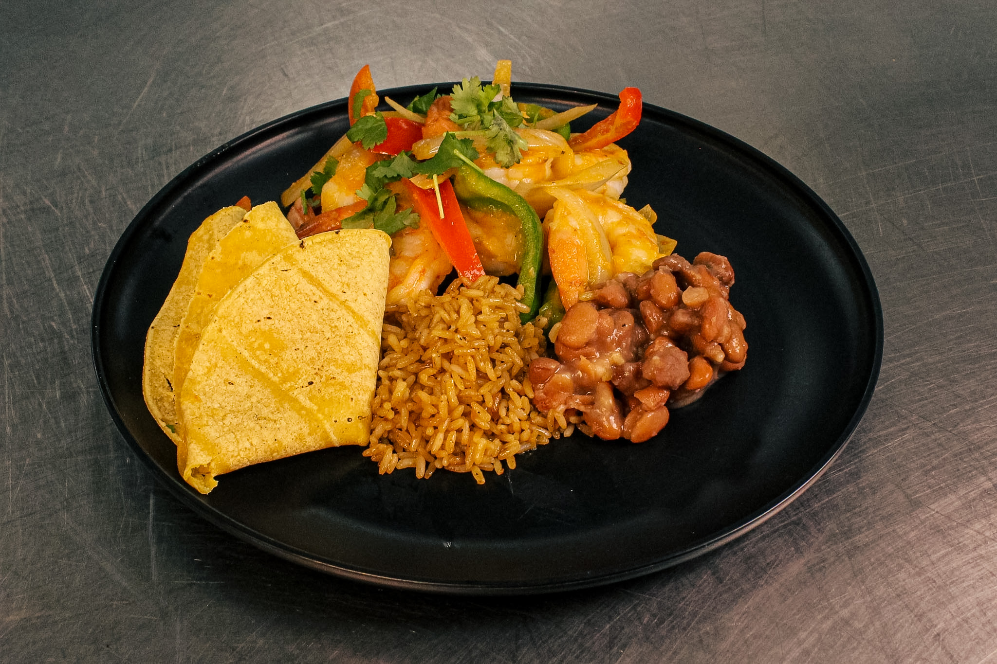Camarones Fajitas