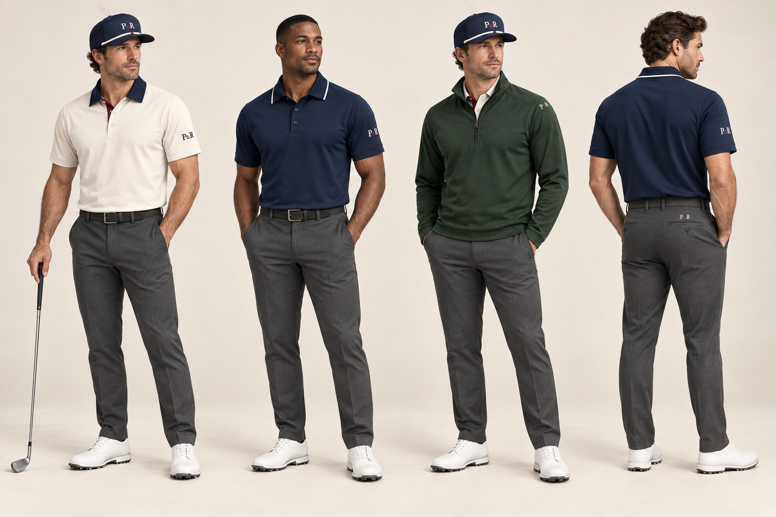 Four complete Proper & Rogue looks