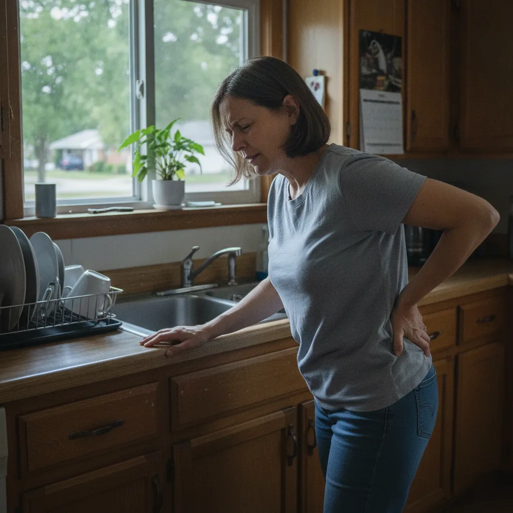Chiropractor reviewing a care plan with a patient at Serenity Health & Body in Bradley, IL