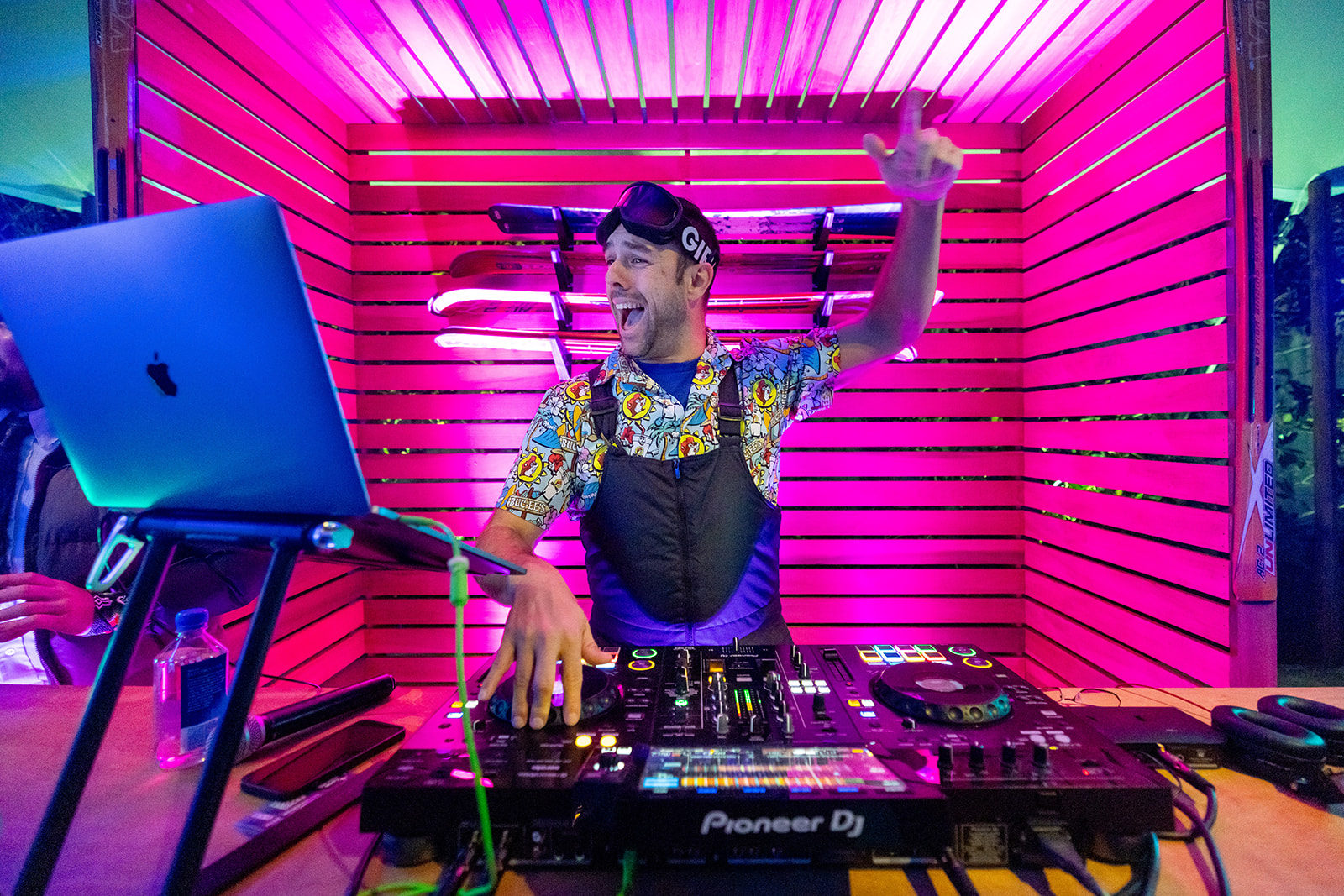 DJ A-Wall wedding reception