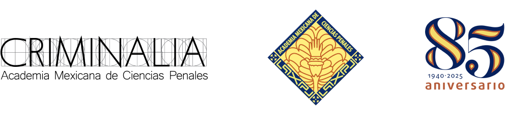 Criminalia — Academia Mexicana de Ciencias Penales