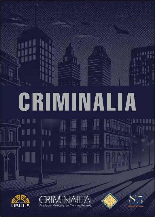 Criminalia Vol. 92 núm. 3, diciembre 2025