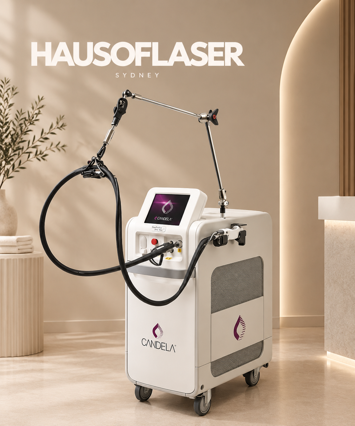 Candela GentleMax Pro laser hair removal device