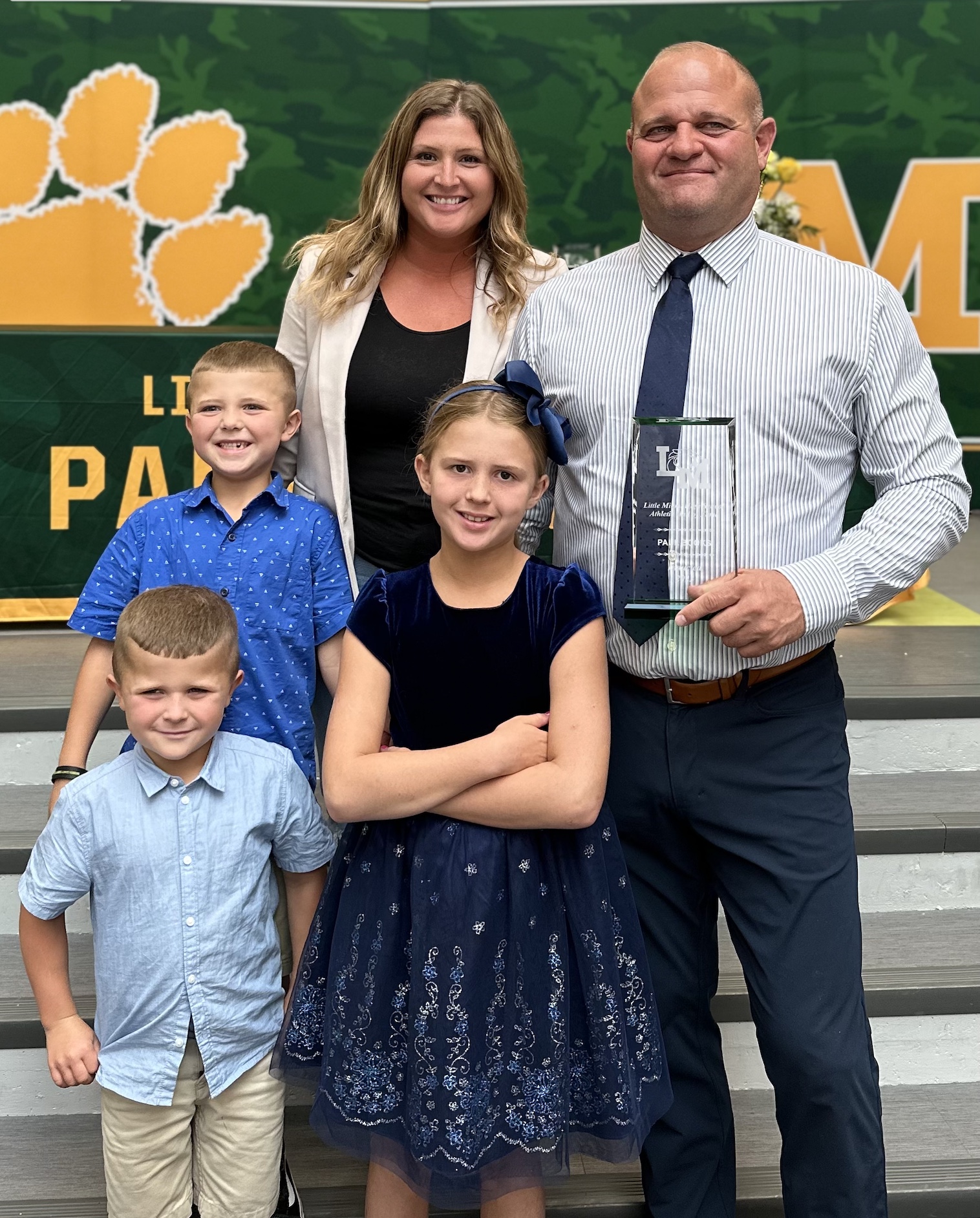 Dr. Paul Books with his family