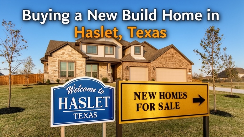Haslet Texas new build homes for sale