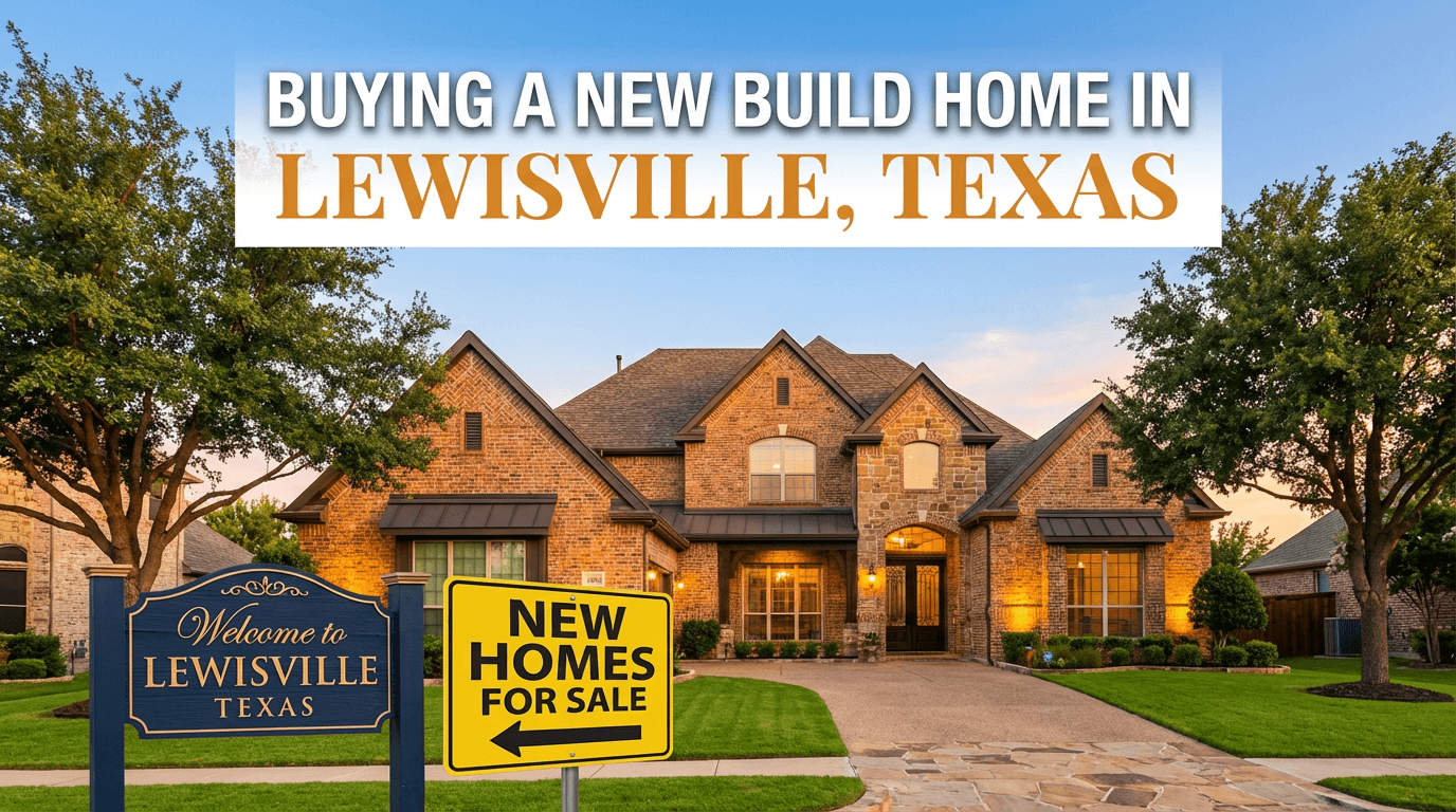 Lewisville Texas new build homes for sale