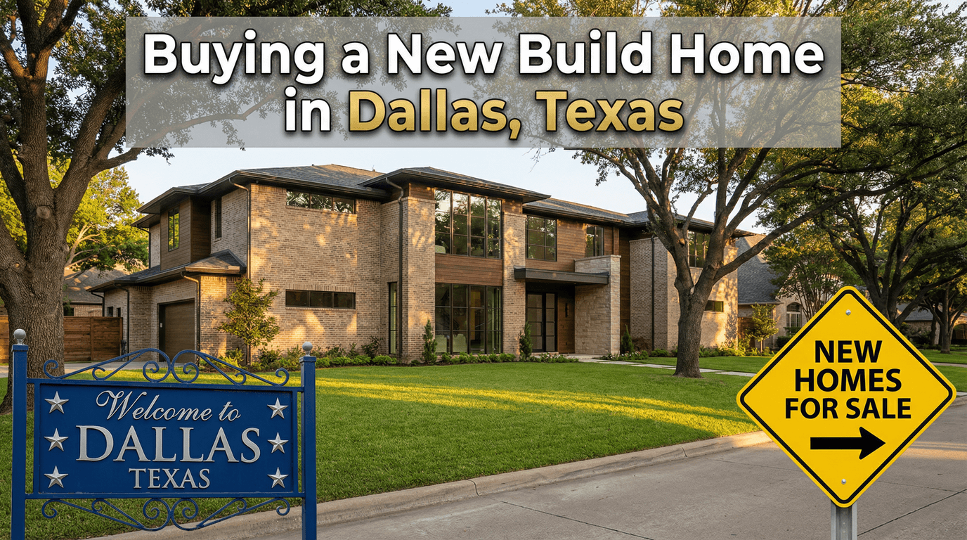 Dallas Texas new build homes for sale