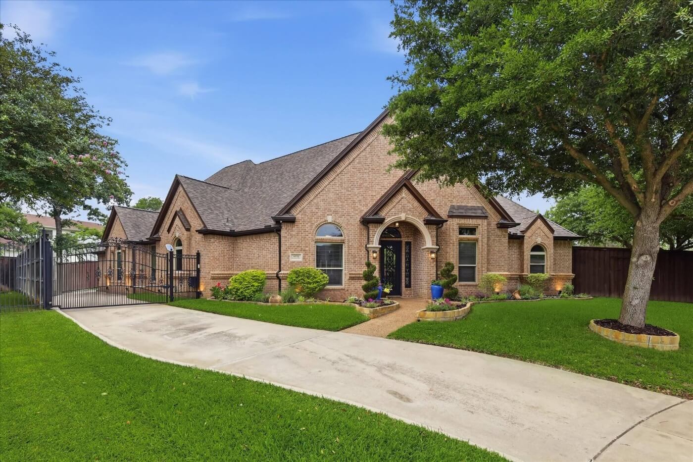 Luxury home exterior