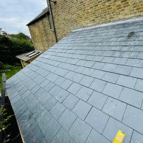 Recent roof repairs project
