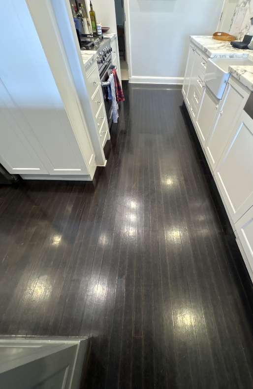 Floor before colour change - Belrose