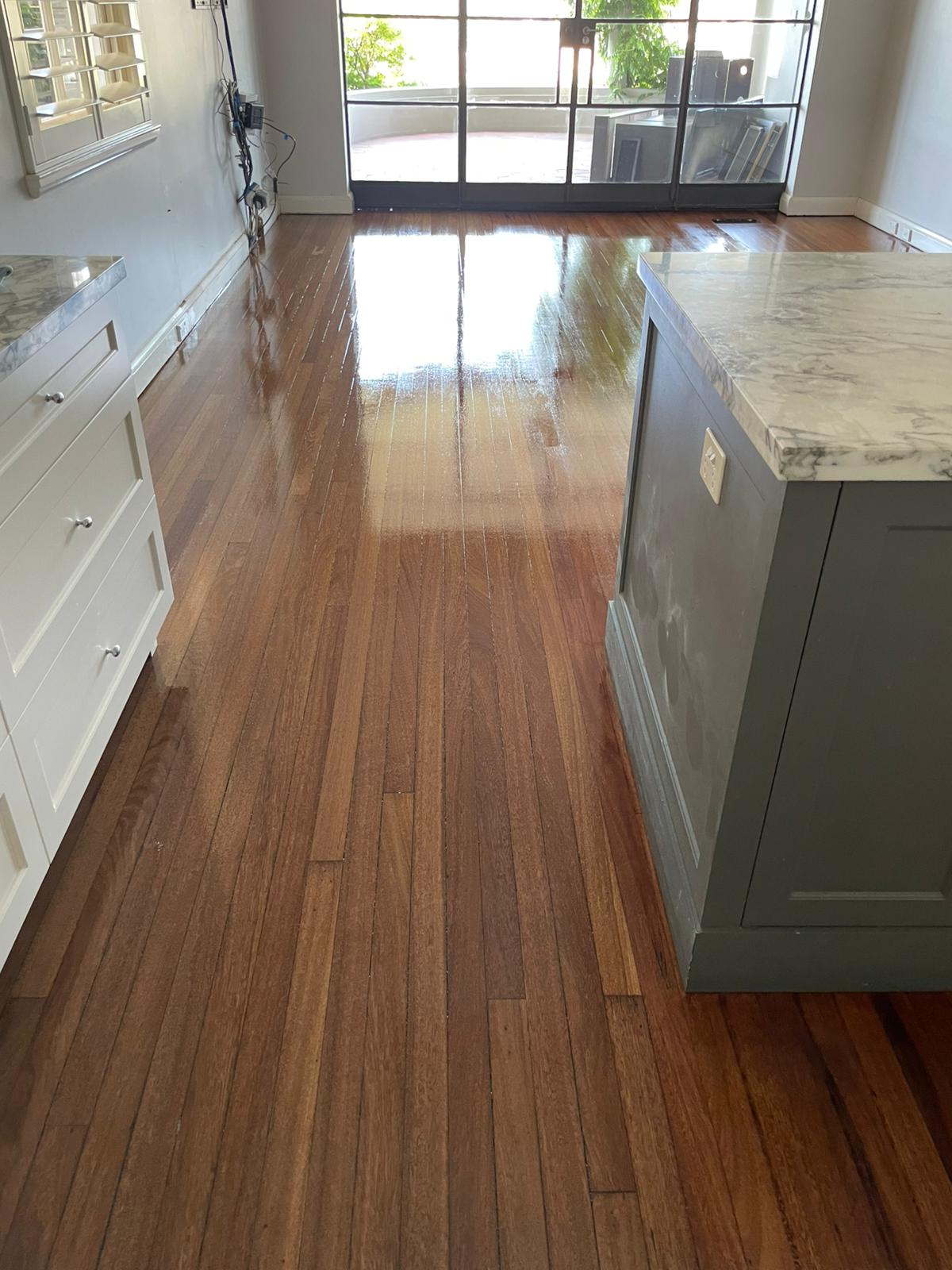 Floor after colour change - Belrose