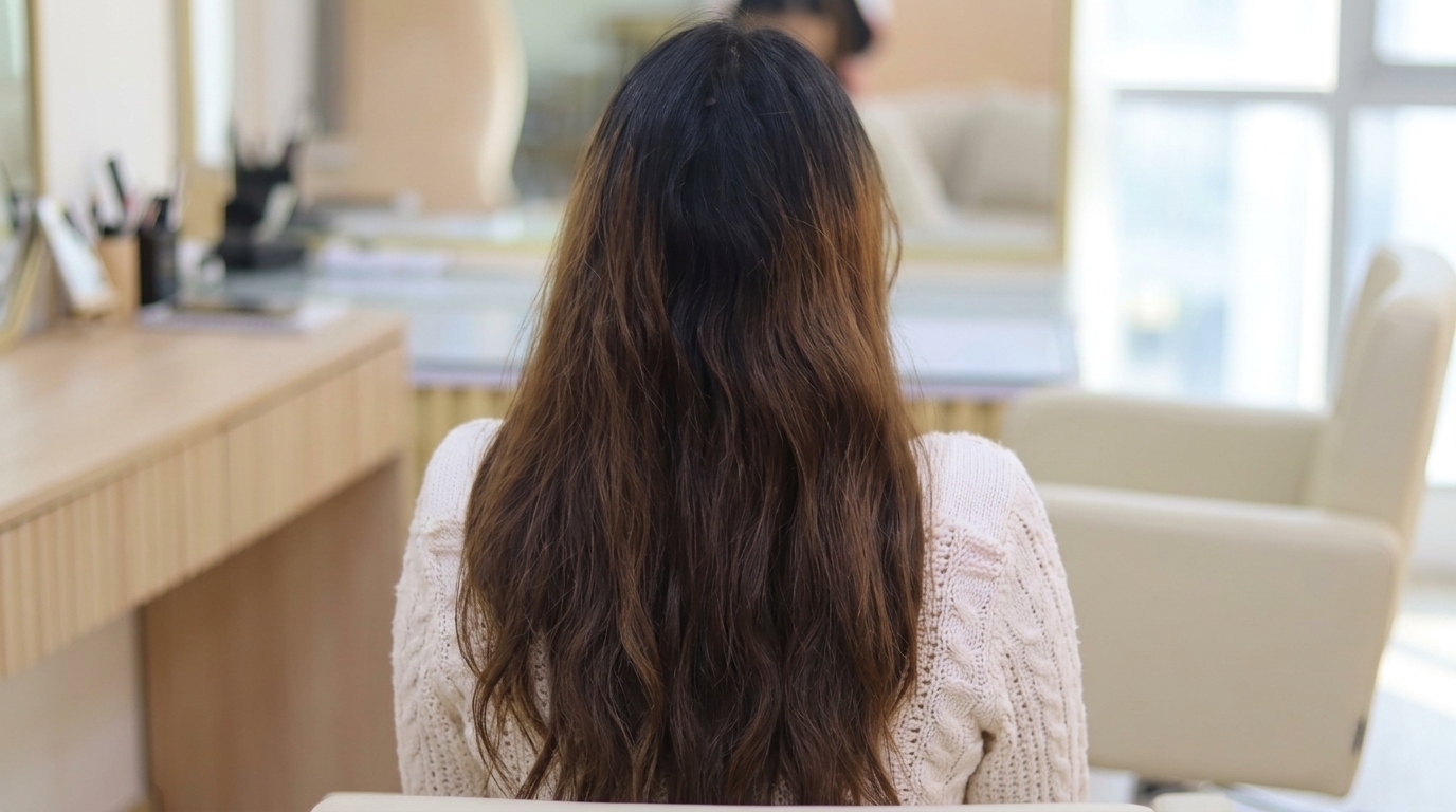 Before result at Hair Doll by Jenela