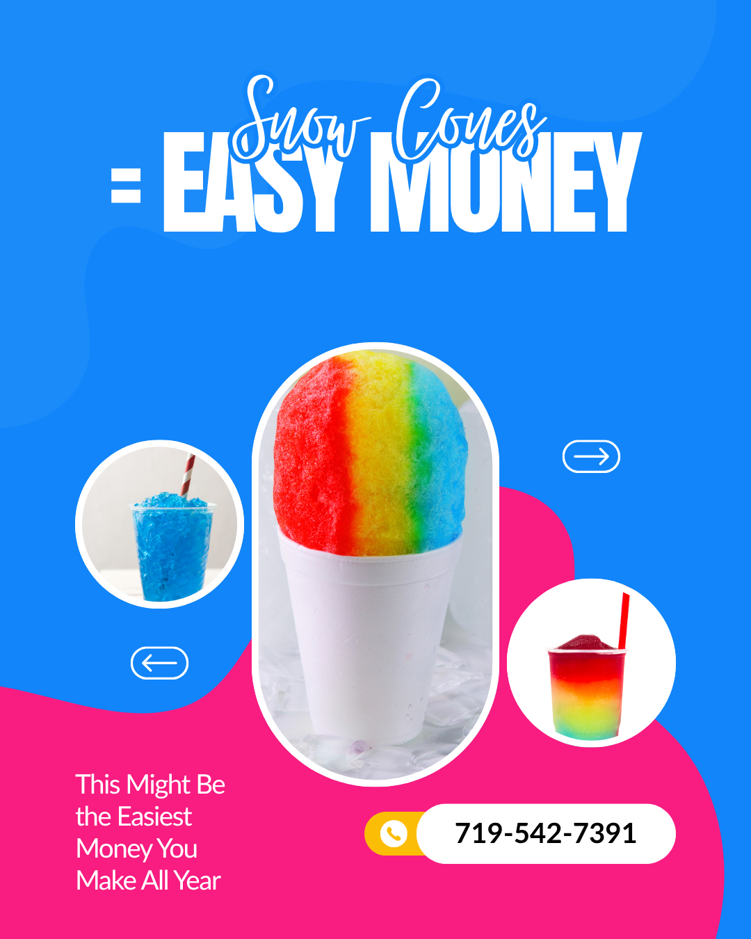 How Snow Cones & Concession Supplies Create Fast, High-Margin Revenue for Food Businesses in Southern Colorado