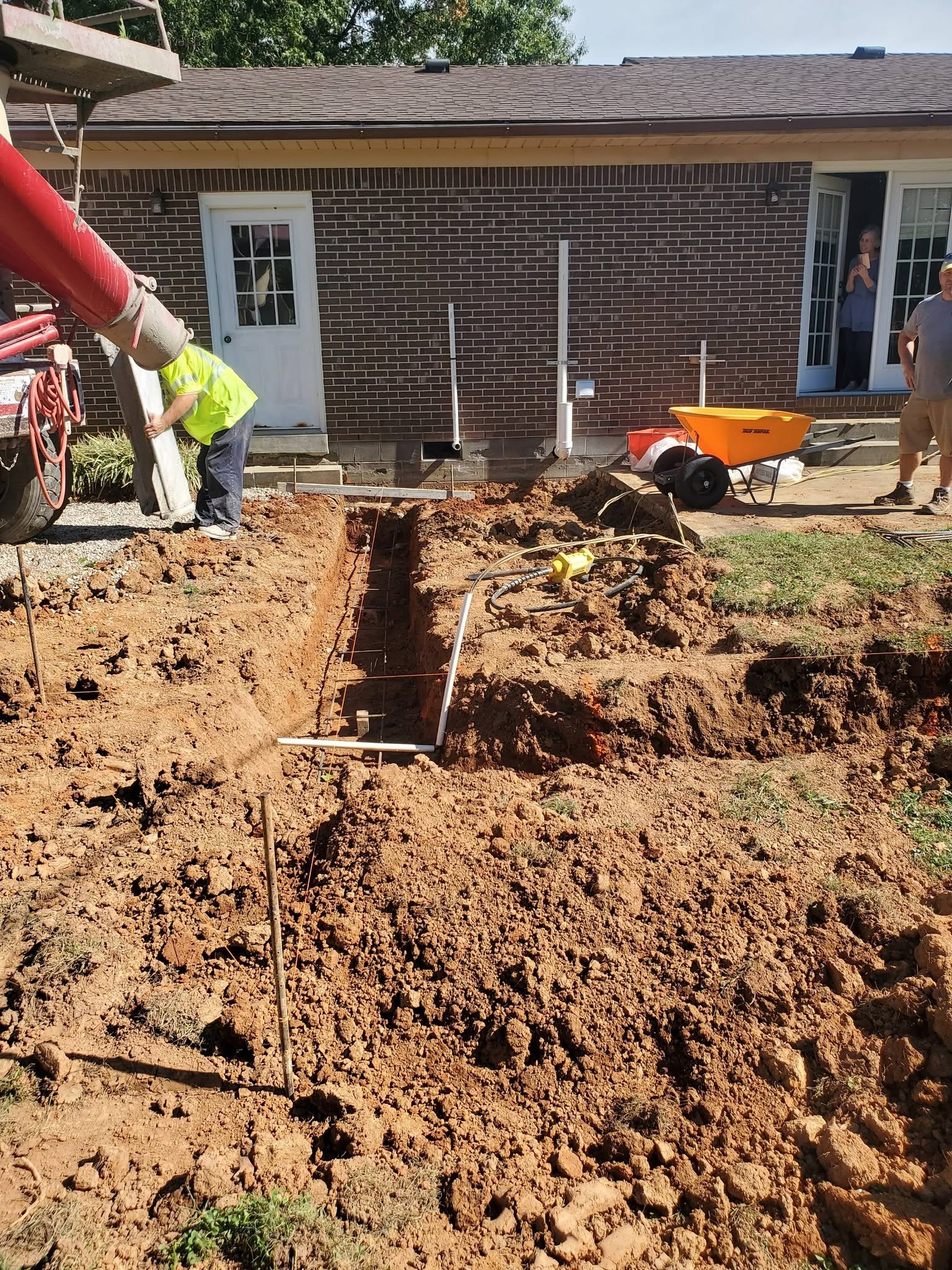 Mattingly Excavating land clearing work