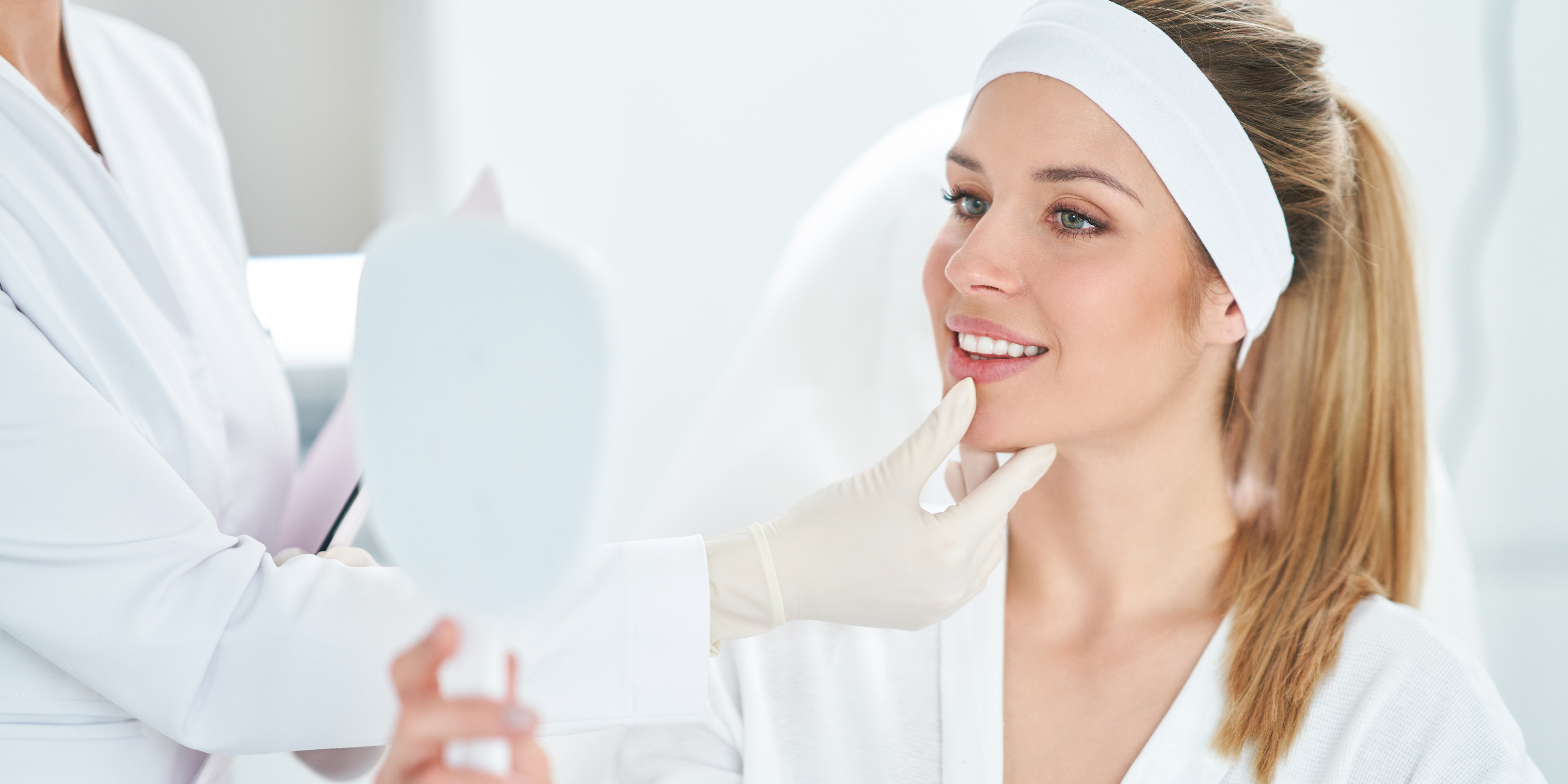 Luxurious medical spa treatment room
