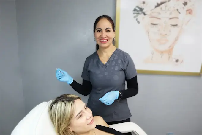 Dermal filler clinical procedure injection
