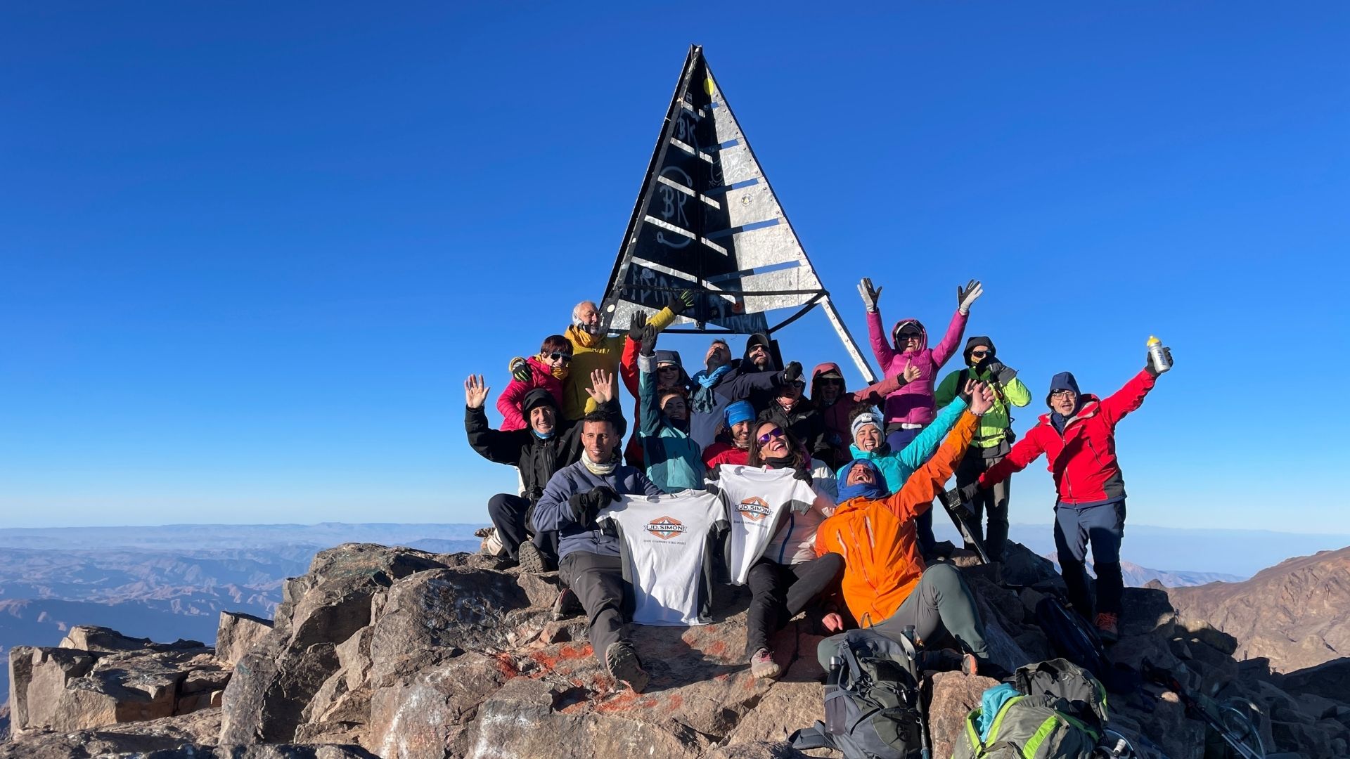 Fotografía de la expedición Los 4 miles de Marruecos