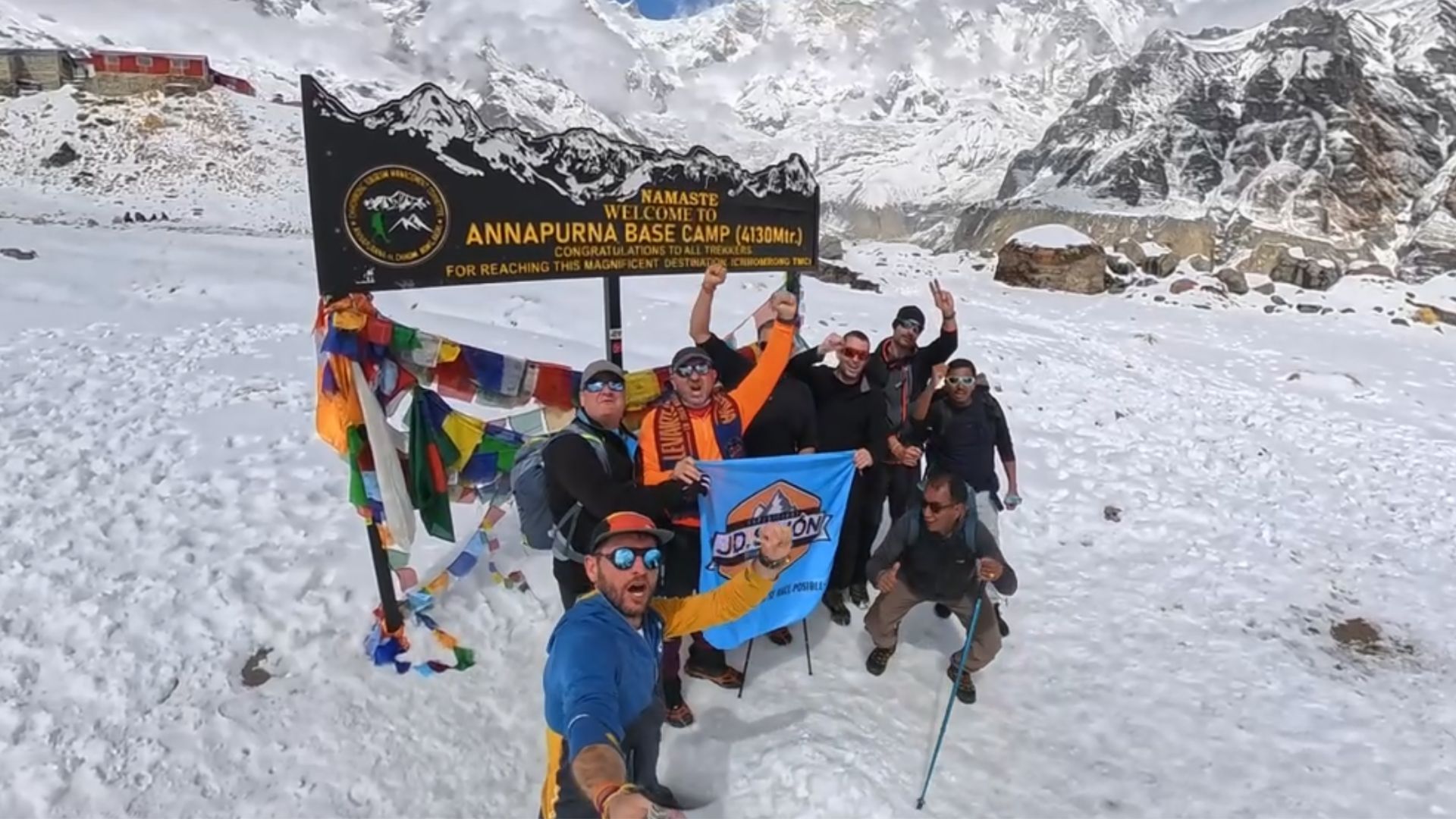 Fotografía de la expedición Campo Base del Annapurna