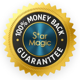 100% money-back guarantee badge