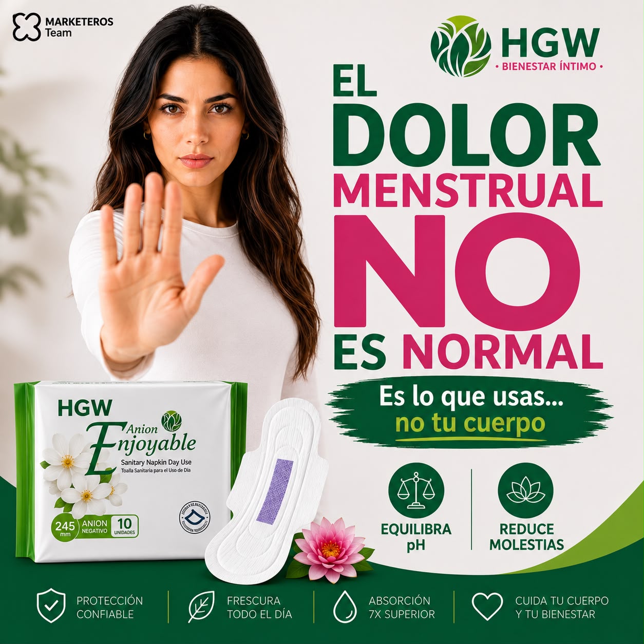 Toalla Día con turmalina HGW — línea Enjoyable