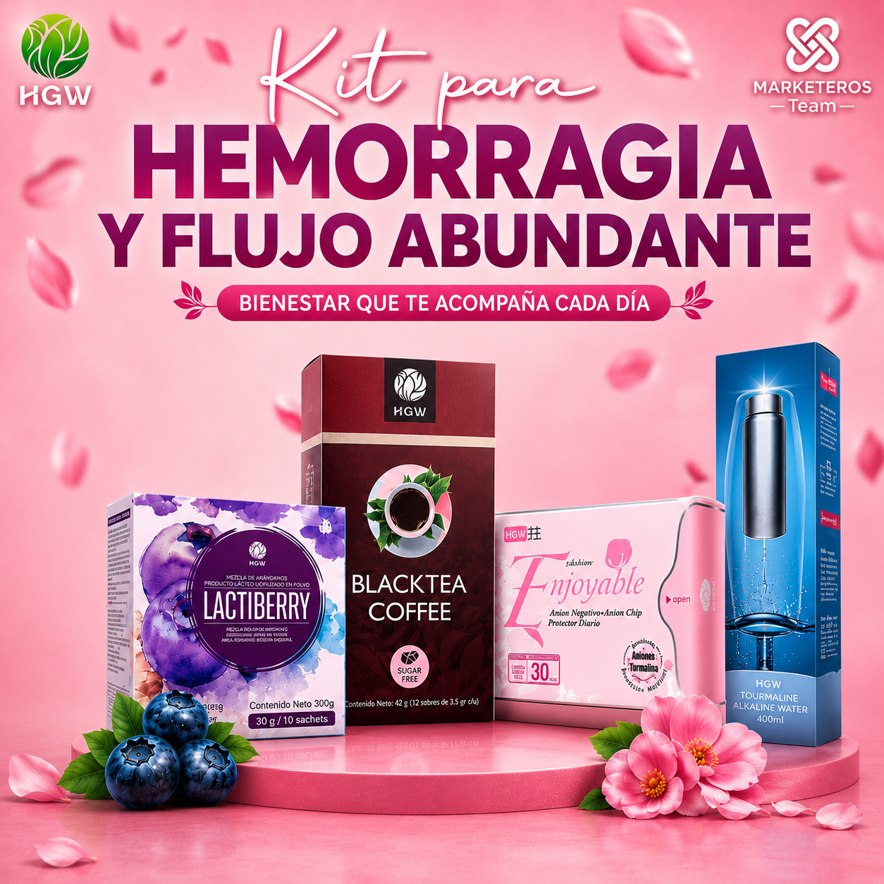 Kit para Hemorragia y Flujo Abundante