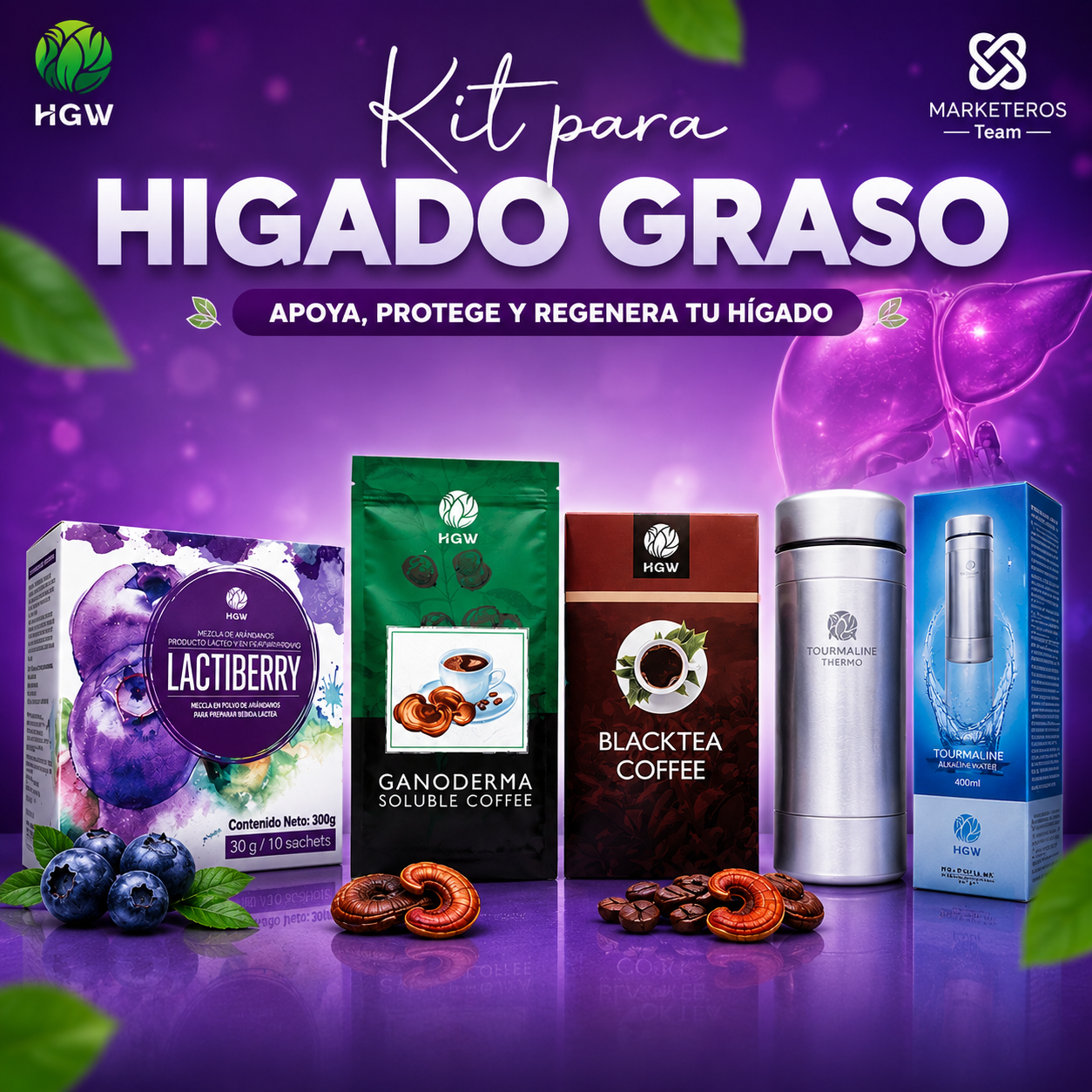 Kit para Hígado Graso