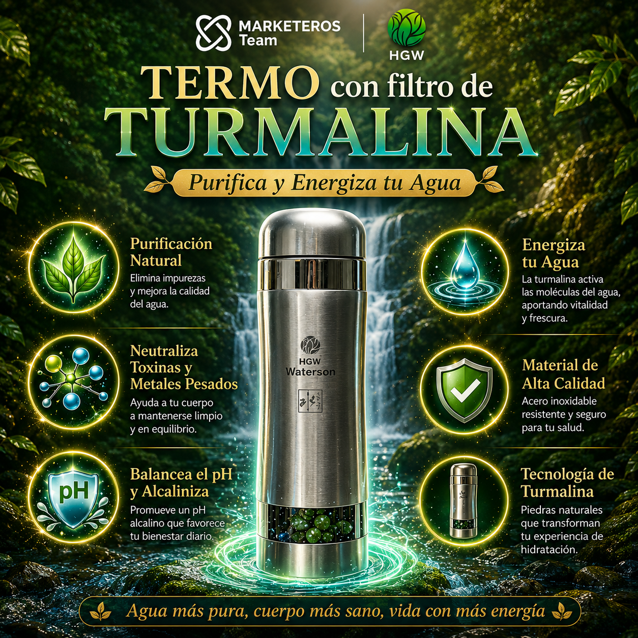 Termo que Alcaliniza el Agua