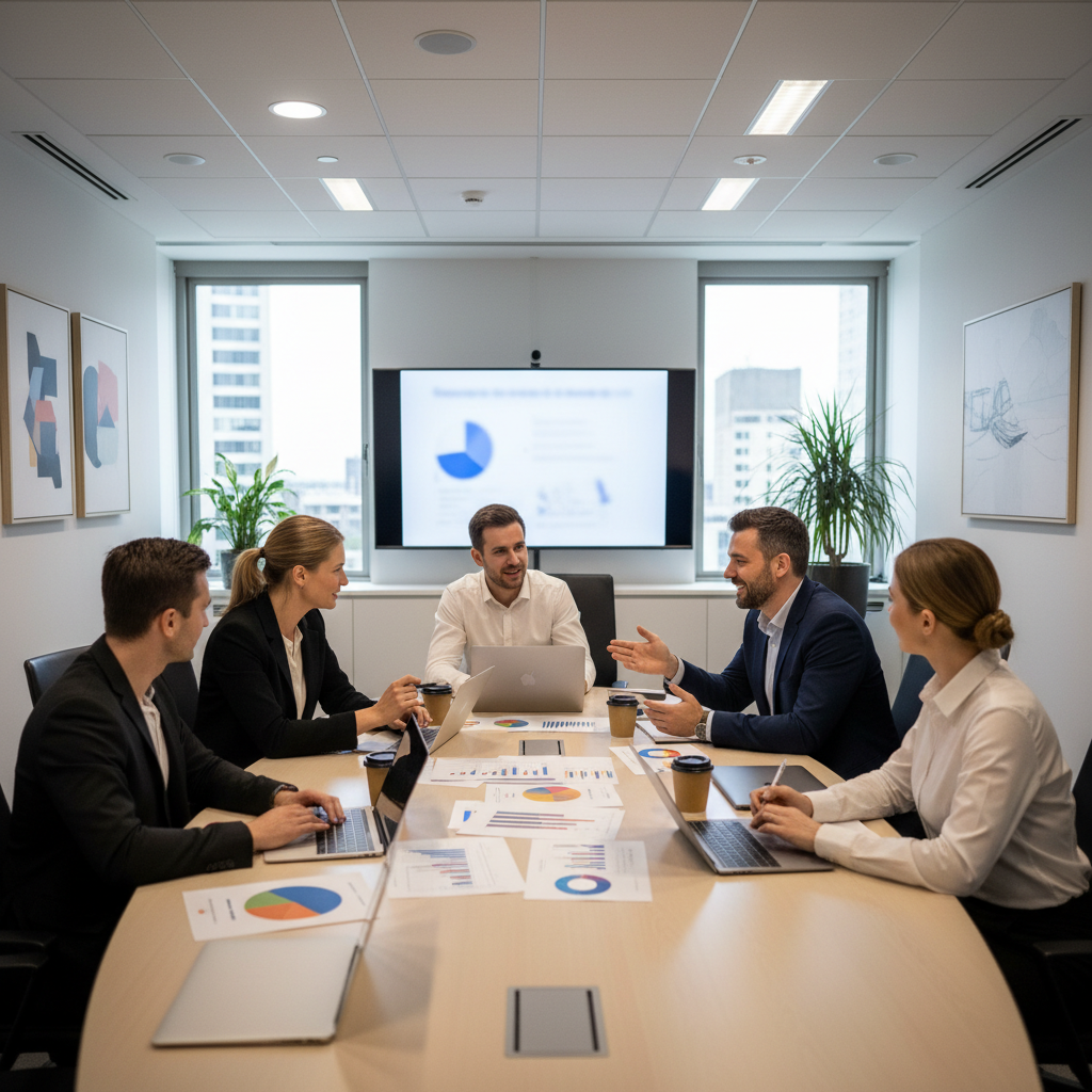 Equipo analizando segmentación y campañas personalizadas