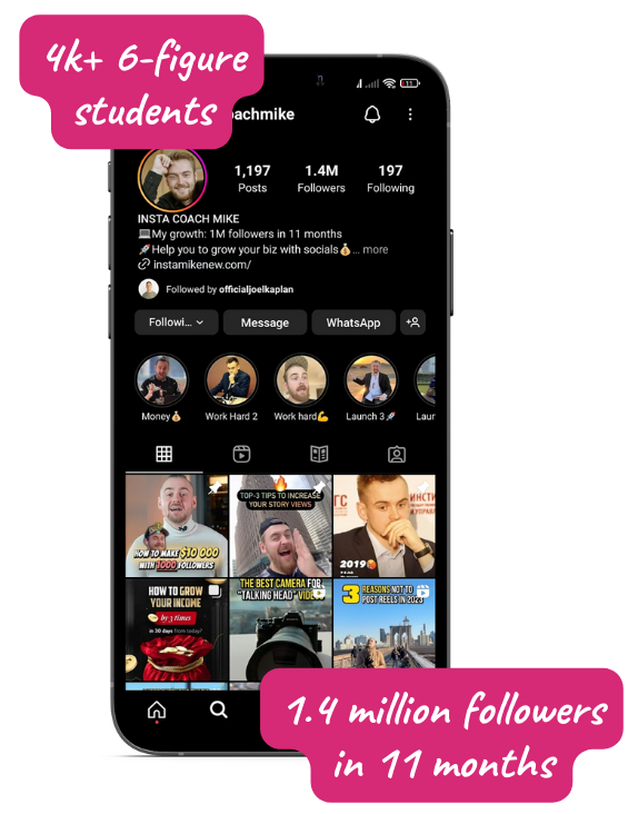 100k with Instagram