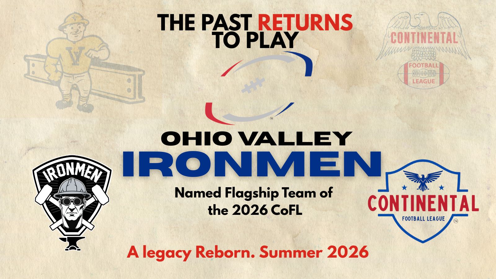 From 1969 to Today here come the Ohio Valley Ironmen
