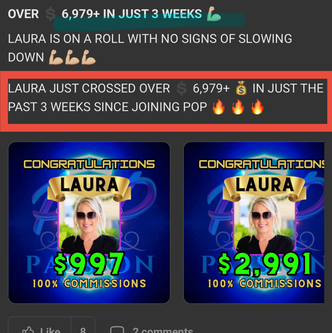 Laura student result