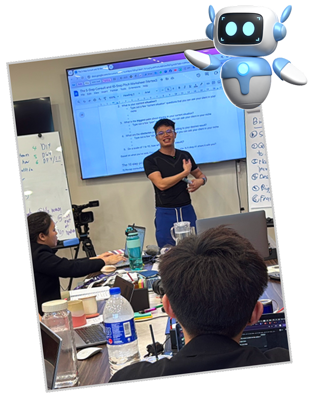 Kingsley Low is speaking