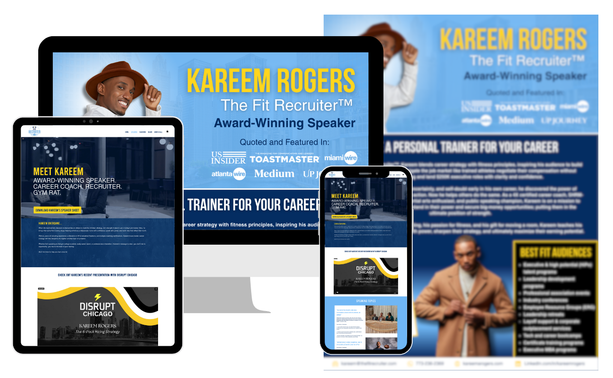 Mellynated | Speaker Site & Speaker Sheet