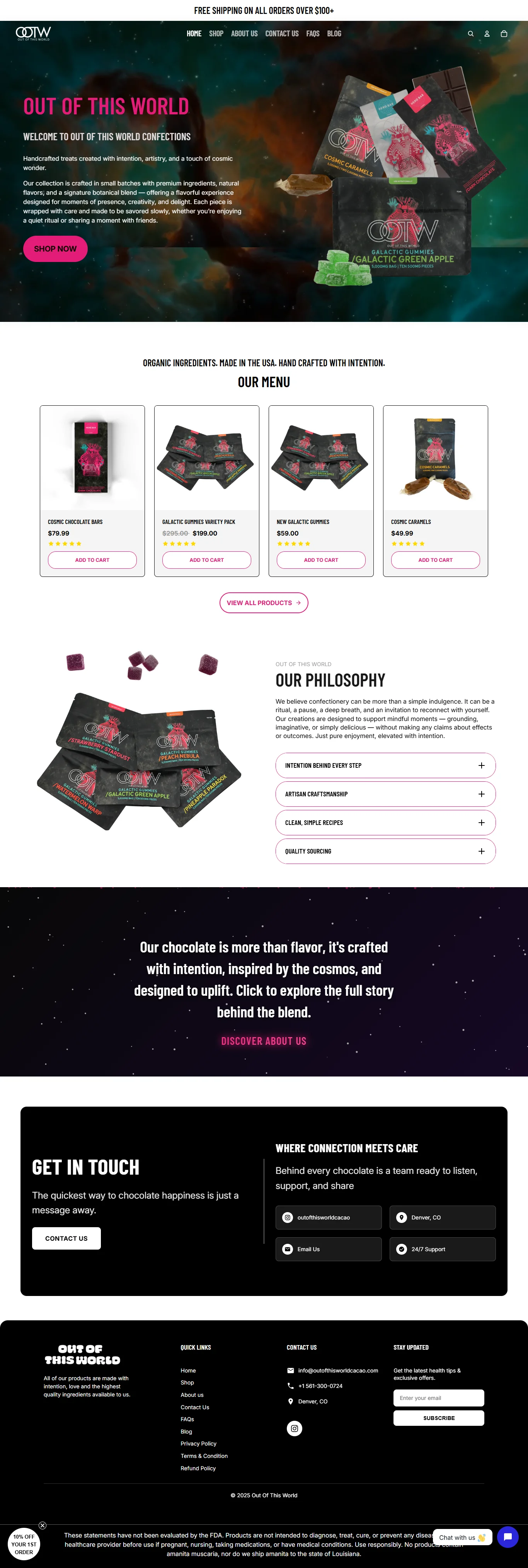 Marketing authority website design