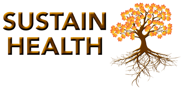 Living The Green DBA Sustain Health logo