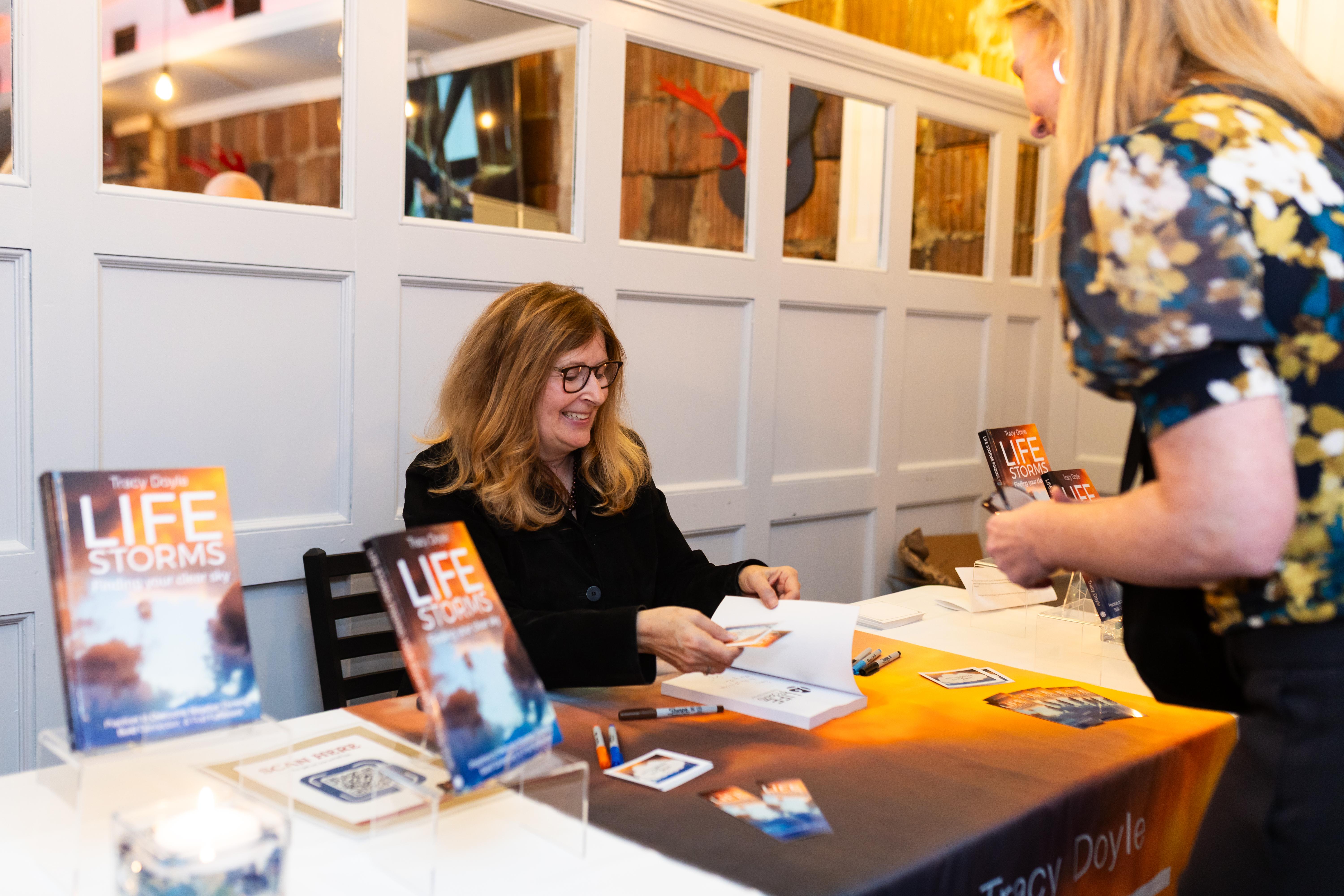 Tracy Doyle book signing
