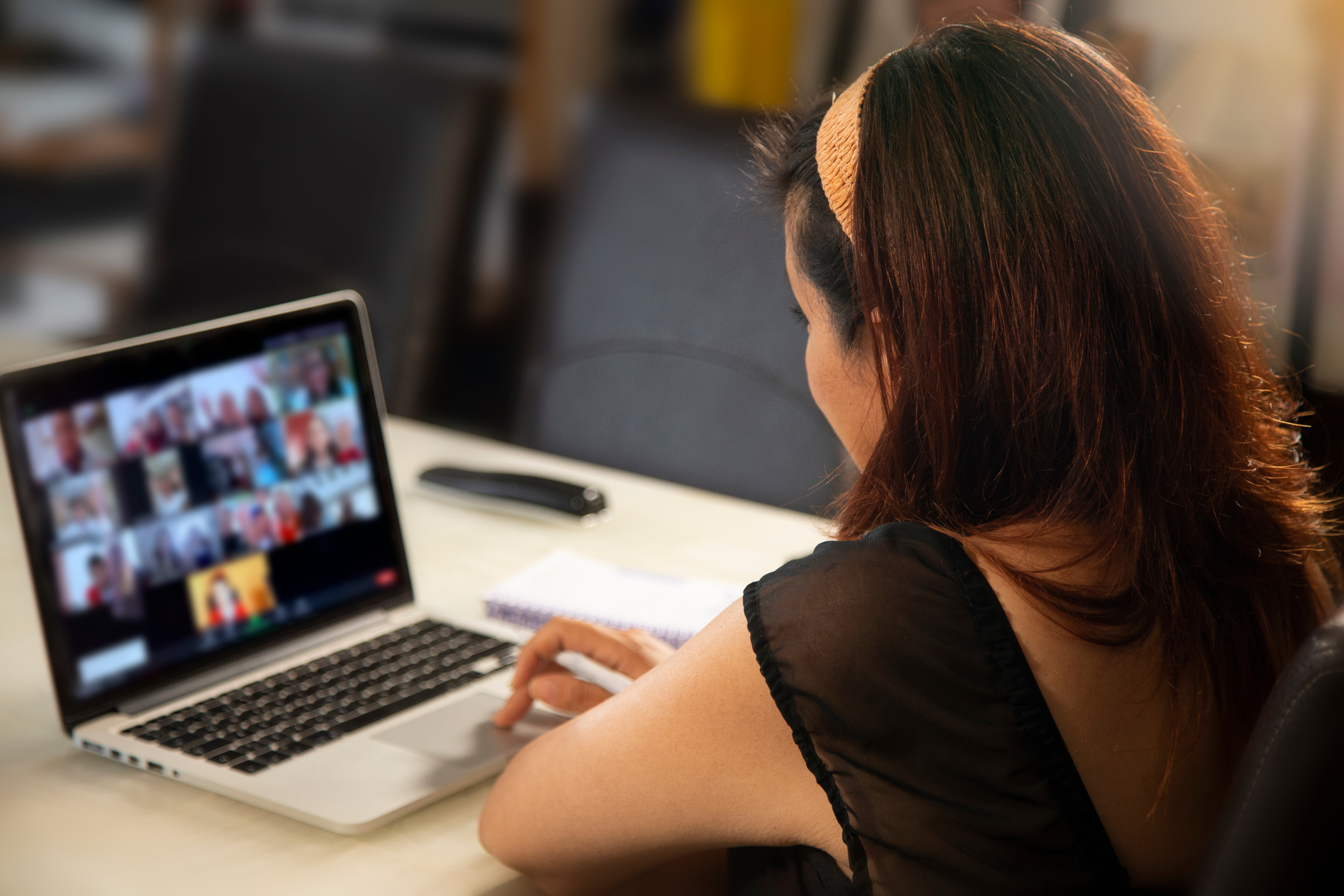 A confidential virtual small-group session