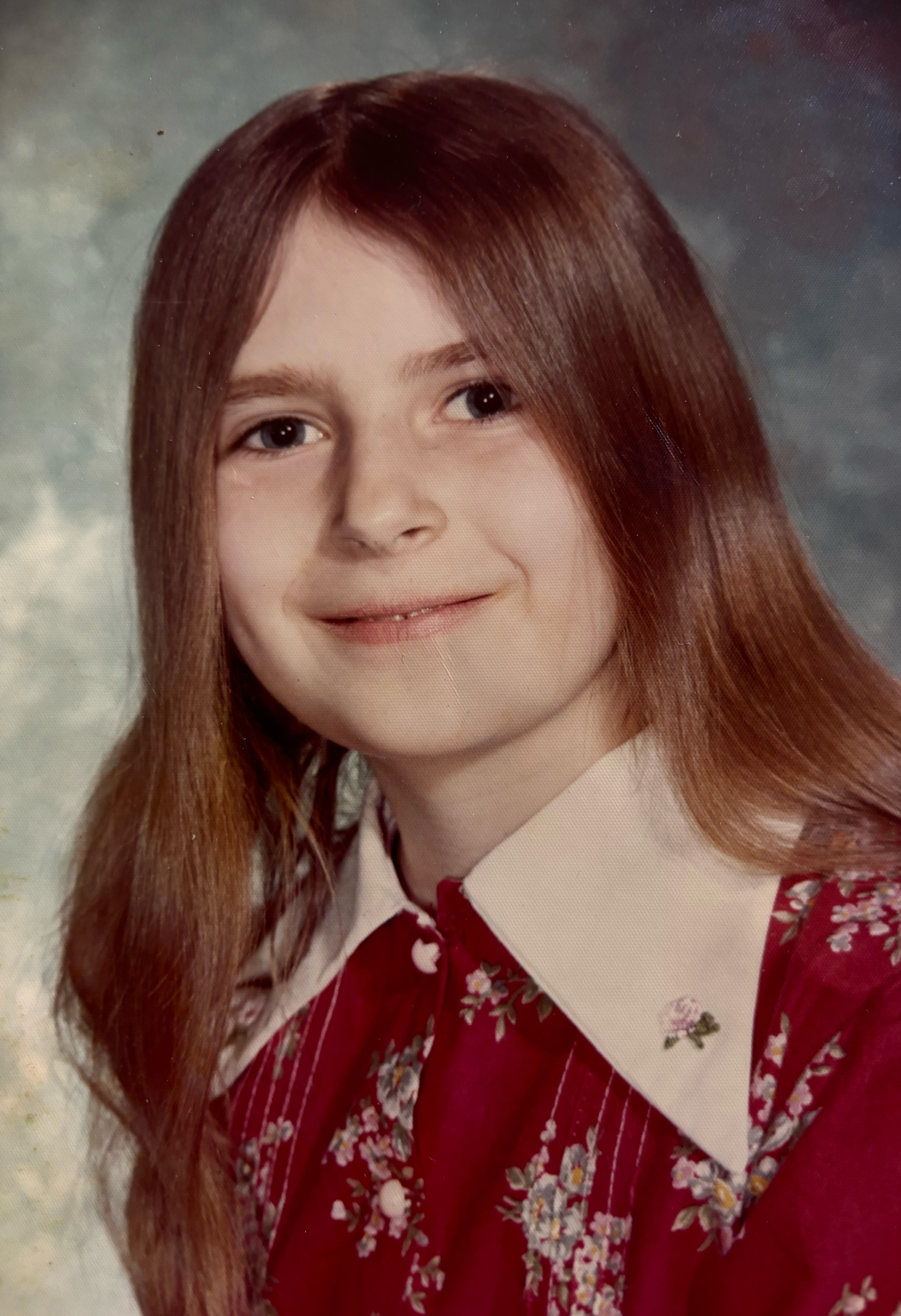 Tracy as a child